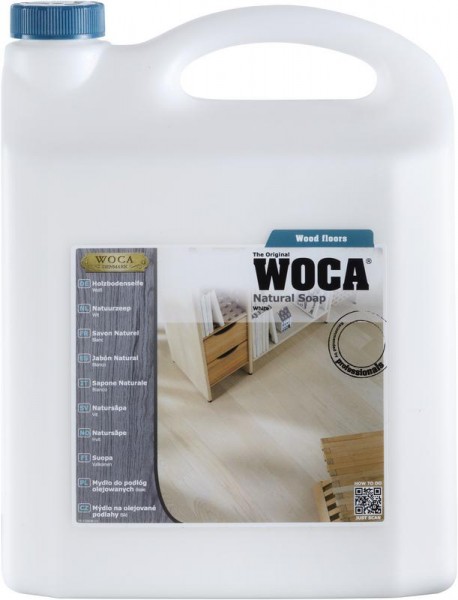 WOCA Holzbodenseife Weiß 5 liter